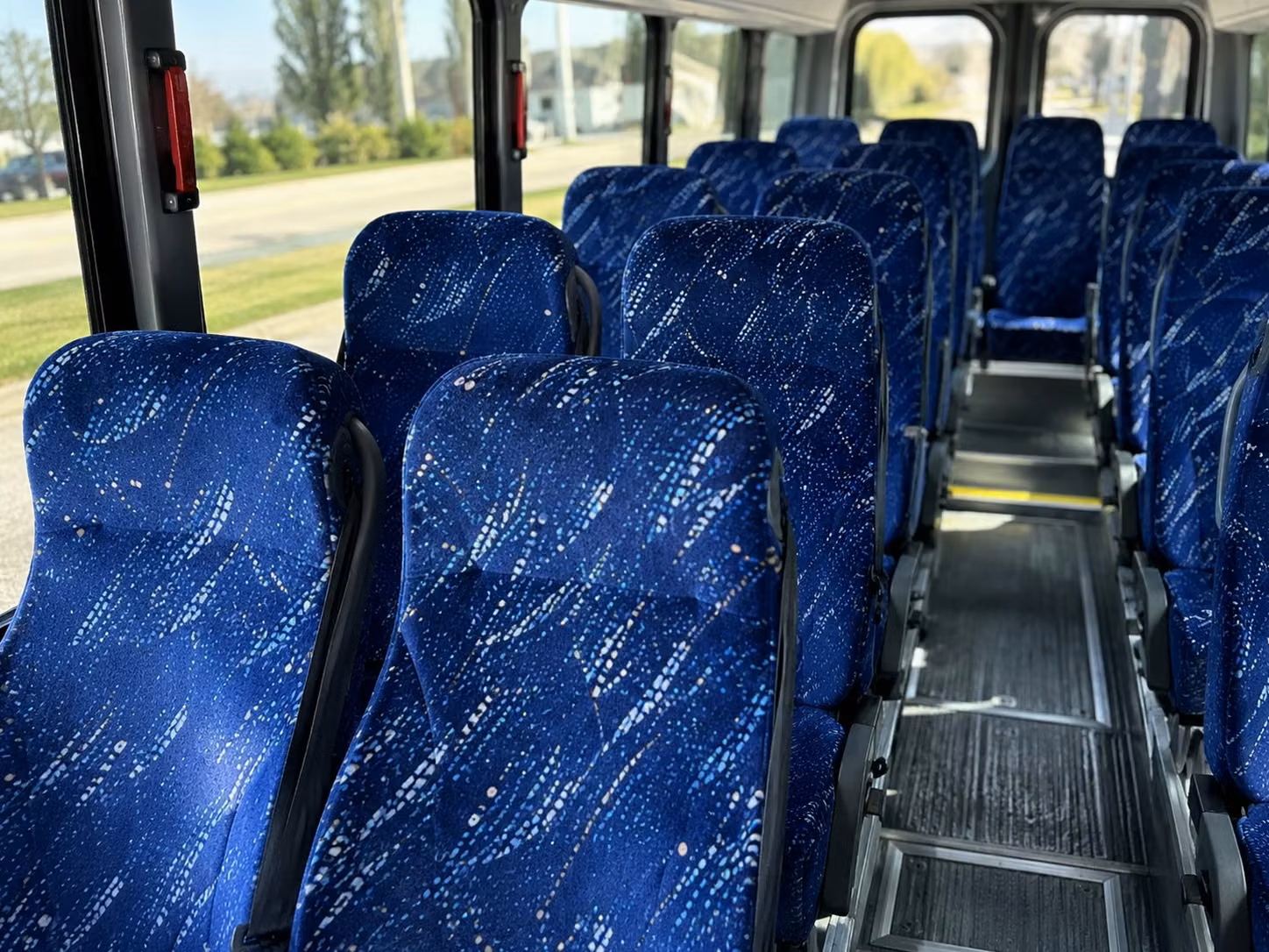 20 passenger minibus inside