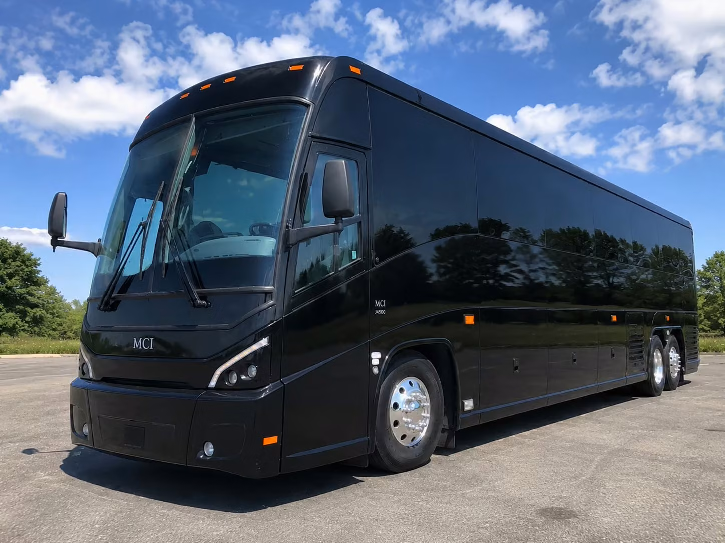 56 passenger charter bus
