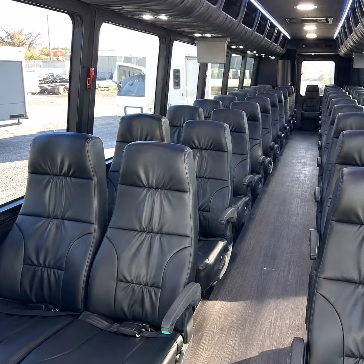 pflugerville 28 passenger minibus rental