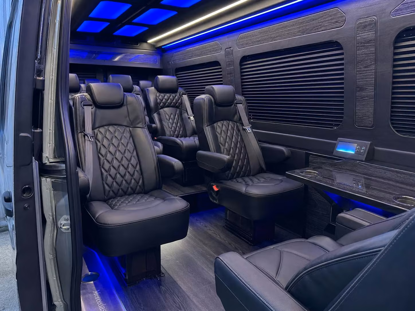 sprinter van transportation for groups and events across pflugerville