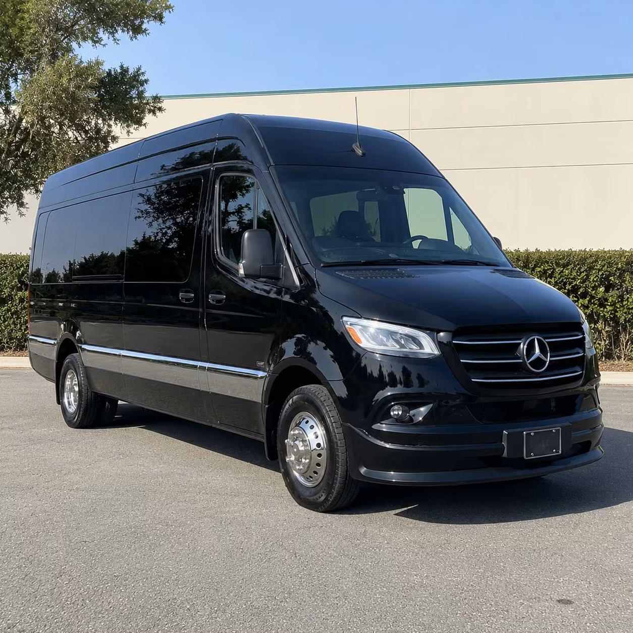 sprinter van with driver